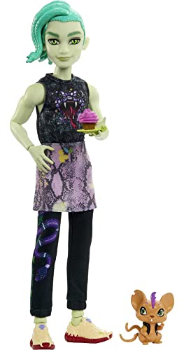 楽天angelica【即納】モンスターハイ Monster High デュース・ゴルゴン ファッションドール 関節可動 人形 HHK56 Mattel