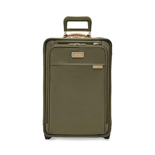 スーツケース キャリーバッグ ビジネスバッグ ビジネスリュック バッグ Briggs & Riley Uprights, Olive, 22-inch Baseline Essential Carry-Onスーツケース キャリーバッグ ビジネスバッグ ビジネスリュック バッグ