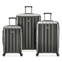 スーツケース キャリーバッグ ビジネスバッグ ビジネスリュック バッグ DELSEY Paris Helium Aero Hardside Expandable Luggage with Spinner Wheels, Titanium, 3-Piece Set (21/25/29)スーツケース キャリーバッグ ビジネスバッグ ビジネスリュック バッグ