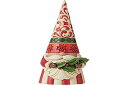 エネスコ Enesco 置物 インテリア 海外モデル アメリカ Enesco Jim Shore Heartwood Creek Tall Gnome Holding Holly Figurine, 10.83 Inch, Multicolorエネスコ Enesco 置物 インテリア 海外モデル アメリカ