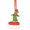 エネスコ Enesco 置物 インテリア 海外モデル アメリカ Enesco Tails with Heart Mouse Button Boarder Hanging Ornament, 2.99 Inch, Multicolorエネスコ Enesco 置物 インテリア 海外モデル アメリカ