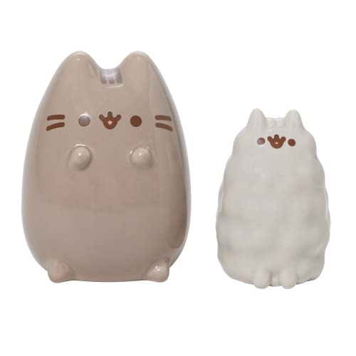 エネスコ Enesco 置物 インテリア 海外モデル アメリカ Enesco Pusheen The Cat and Stormy Sculpted Salt and Pepper Shaker Set, 3.54 Inch, Multicolorエネスコ Enesco 置物 インテリア 海外モデル アメリカ