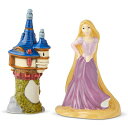 エネスコ Enesco 置物 インテリア 海外モデル アメリカ Enesco Disney Ceramics Tangled Rapunzel and Towe...