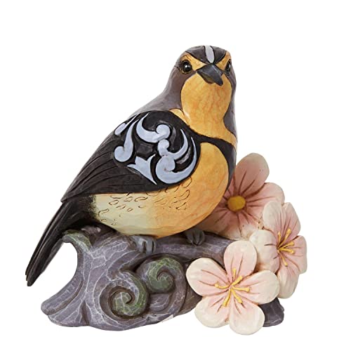 GlXR Enesco u CeA COf AJ Enesco Jim Shore Meadowlark with Flowers Figurine 4.5 Inch Multicolor 6012265GlXR Enesco u CeA COf AJ