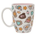 エネスコ Enesco 置物 インテリア 海外モデル アメリカ Enesco Pusheen The Cat Christmas Cookies and Friends Pattern Coffee Mug, 16 Ounce, Multicolorエネスコ Enesco 置物 インテリア 海外モデル アメリカ