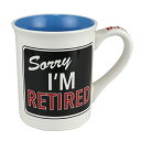 エネスコ Enesco 置物 インテリア 海外モデル アメリカ Enesco Our Name is Mud Sorry I'm Retired Will Return Never Coffee Mug, 16 Ounce, Multicolorエネスコ Enesco 置物 インテリア 海外モデル アメリカ