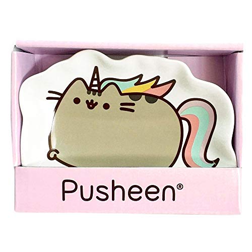 エネスコ Enesco 置物 インテリア 海外モデル アメリカ Enesco Pusheen by Our Name is Mud “Pusheenicorn” Stoneware Dish, Multicolor, 4.5 Inches Trinket Trayエネスコ Enesco 置物 インテリア 海外モデル アメリカ