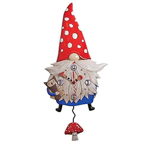 ͥ Enesco ʪ ƥꥢ ǥ ꥫ Enesco Allen Designs Wren The Gnome Wall Clock 9 x 15 Inch Multicolorͥ Enesco ʪ ƥꥢ ǥ ꥫ