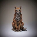 エネスコ Enesco 置物 インテリア 海外モデル アメリカ Enesco Edge Sculpture Cat Sitting Animal Figurin...