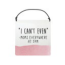 エネスコ Enesco 置物 インテリア 海外モデル アメリカ Enesco Our Name is Mud “Can’t Even” Ceramic Hang...