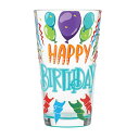 エネスコ Enesco 置物 インテリア 海外モデル アメリカ Enesco Designs by Lolita Happy Birthday Hand-Painted Artisan Beer Pint Glass, 16 Ounce, Multicolorエネスコ Enesco 置物 インテリア 海外モデル アメリカ