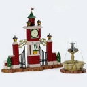 デパートメント56 Department 56 置物 インテリア 海外モデル Department 56 Christmas In The City "City Park Gateway" (Set of 2)デパートメント56 Department 56 置物 インテリア 海外モデル
