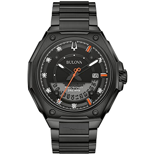 腕時計 ブローバ メンズ Bulova Marc Anthony Mens Series X Diamond Dial Black Ion-Plated Watch, Style: 98D183腕時計 ブローバ メンズ