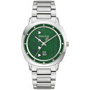 rv u[o Y Bulova Men Frank Lloyd Wright Hollyhock House Stainless Steel 3-Hand Quartz, Brown Leather Strap and Green Dial Style: 96A286rv u[o Y