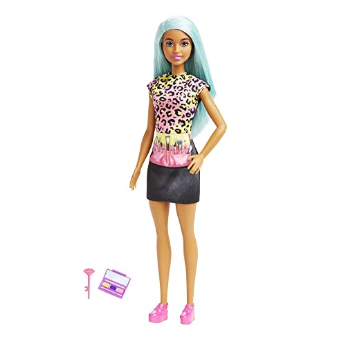 o[r[ o[r[l` Barbie Makeup Artist Fashion Doll with Teal Hair & Art Accessories Including Palette & Brusho[r[ o[r[l`