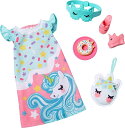 バービー バービー人形 Barbie: My First Barbie Clothes, Fashion Pack for 13.5-inch Preschool Dolls, Pajamas and Slippers with Bedtime Accessoriesバービー バービー人形