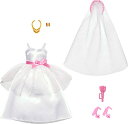 バービー バービー人形 Barbie Fashions Doll Clothes and Accessories Set, Bridal Pack with Wedding Dress, Veil, Bouquet, Shoes and Jewelryバービー バービー人形