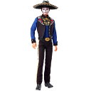 バービー バービー人形 Barbie 2022 D?a De Muertos Ken Doll Wearing Shirt, Vest & Sombrero, with Calavera Face Paint, Gift for Collectorsバービー バービー人形