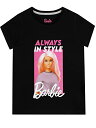 バービー バービー人形 Barbie Girls T-Shirt Black 5バービー バービー人形