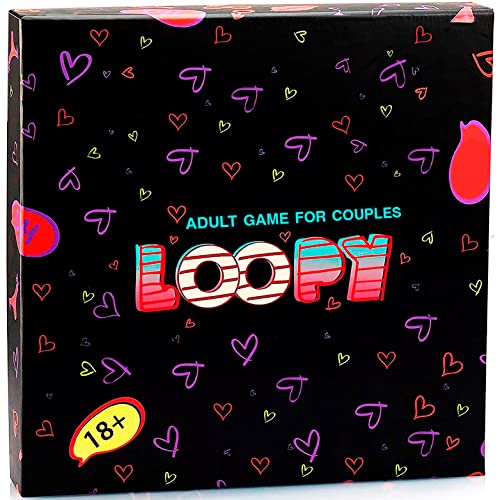 ボードゲーム 英語 アメリカ 海外ゲーム LOOPY: Unique Couples Game to Deepen Connections & Spark Joyful Adventures Together - Provocative Card Game and Gift for Him and Her to Spice Up Your Love Lifeボードゲーム 英語 アメリカ 海外ゲーム