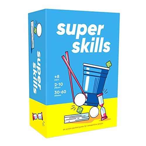 ボードゲーム 英語 アメリカ 海外ゲーム Super Skills - Action Game for Competitive People - Beat Your Friends at 120 Challenges - Fun Group Activity for Family Night or Party with Kids, Teens & Adultsボードゲーム 英語 アメリカ 海外ゲーム