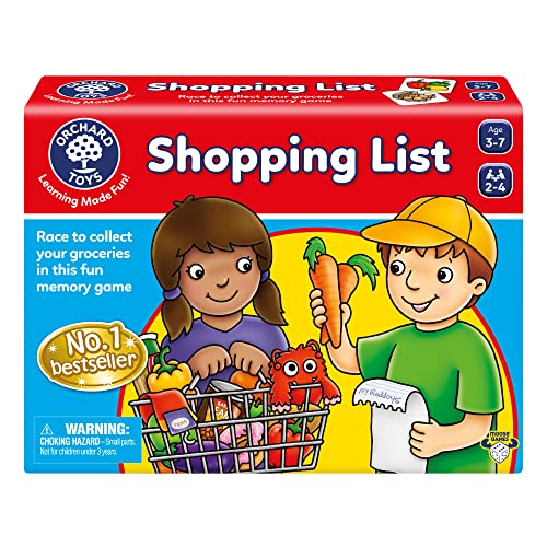 ボードゲーム 英語 アメリカ 海外ゲーム Orchard Toys Moose Games Shopping List Race to Collect Your Groceries in This Fun Memory Game. Age 3-7. 2-4 Playersボードゲーム 英語 アメリカ…