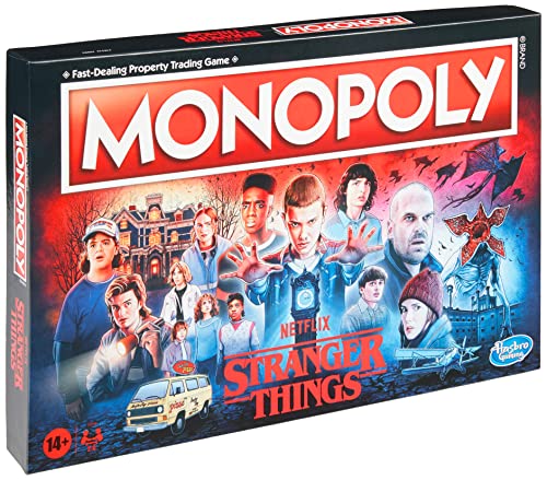 ボードゲーム 英語 アメリカ 海外ゲーム Monopoly: Netflix Stranger Things Edition Board Game for Adults and Teens Ages 14+, Game for 2-6 Players, Inspired by Stranger Things Season 4, Multicolorボードゲーム 英語 アメリカ 海外ゲーム