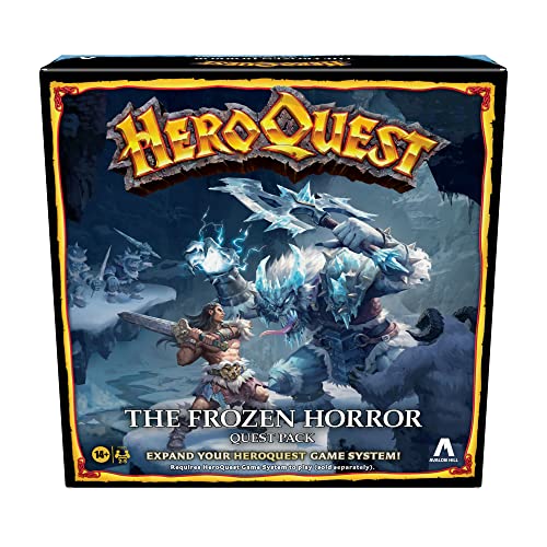 ボードゲーム 英語 アメリカ 海外ゲーム Avalon Hill HeroQuest The Frozen Horror Quest Pack, Dungeon Crawler Game for Ages 14 , Requires HeroQuest Game System to Playボードゲーム 英語 アメリカ 海外ゲーム