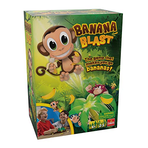 ボードゲーム 英語 アメリカ 海外ゲーム Banana Blast - Pull The Bananas Until The Monkey Jumps Game by Goliathボードゲーム 英語 アメリカ 海外ゲーム