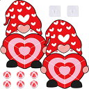 ボードゲーム 英語 アメリカ 海外ゲーム 2PCS Valentine 039 s Day Dart Board Sticky Balls Toys Games Gnome Dart Board Kit with 6 Red Sticky Balls and 2 Hooks for Valentine Indoor Outdoor Sports Fun Party Gamesボードゲーム 英語 アメリカ 海外ゲーム