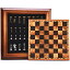 ܡɥ Ѹ ꥫ  AMEROUS 14 inches Wooden Chess Set with Metal Chess Pieces / 2.5'' King/Storage for Chessmen/Gift Package/Instructions/Classic Board Gameܡɥ Ѹ ꥫ 