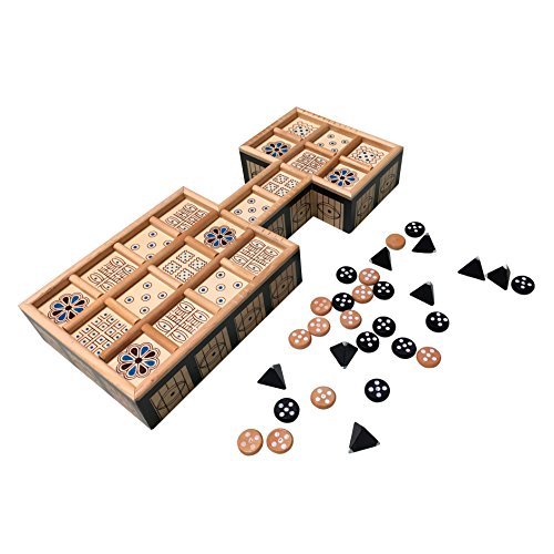 ボードゲーム 英語 アメリカ 海外ゲーム WE Games The Royal Game of UR - Wood Board with Storage Drawer | One of The Oldest Strategy Games in The Worldボードゲーム 英語 アメリカ 海外ゲーム