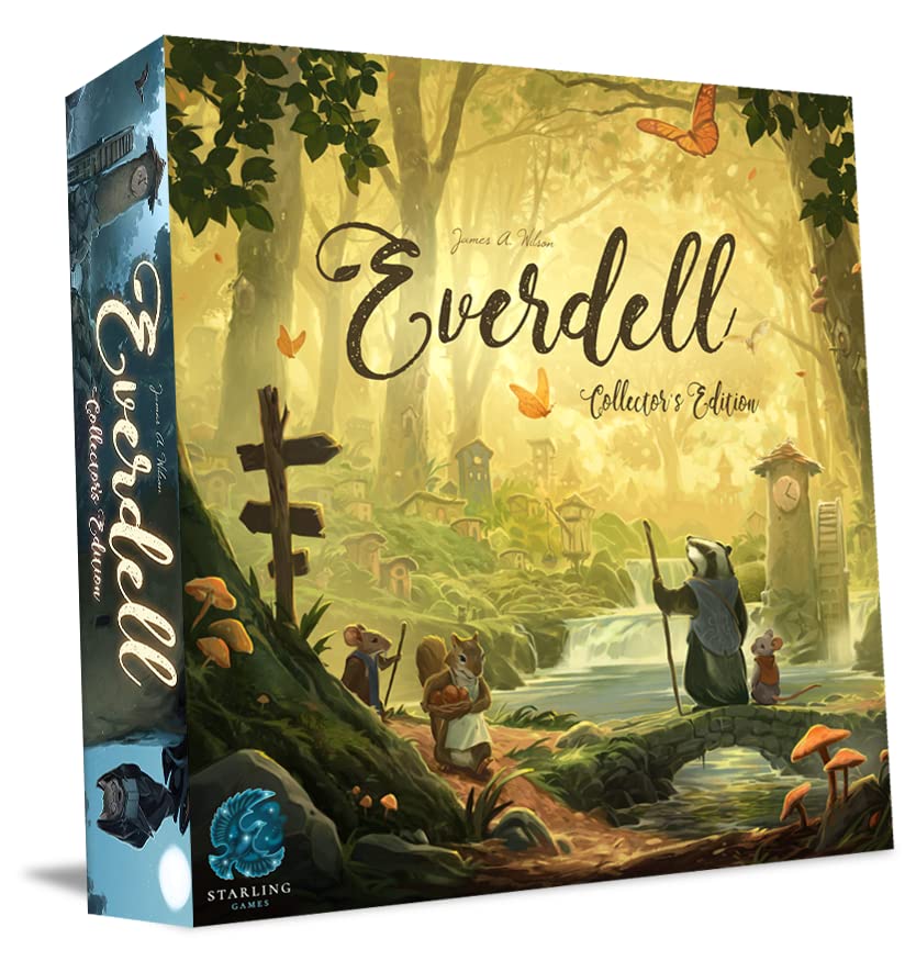 ボードゲーム 英語 アメリカ 海外ゲーム Everdell Collectors Edition - by Starling Games - 1-4 Player Game Where You Build a City of Adorable Critters and constructsボードゲーム 英語 アメリカ 海外ゲーム