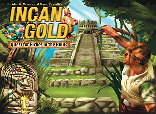 ボードゲーム 英語 アメリカ 海外ゲーム Incan Gold: Quest for Riches in the Ruinsボードゲーム 英語 アメリカ 海外ゲーム