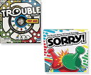 ボードゲーム 英語 アメリカ 海外ゲーム Classic Trouble & Classic Sorry! [Exclusively Bundled by Br...