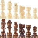 ボードゲーム 英語 アメリカ 海外ゲーム AMEROUS Wooden Chess Pieces Only, 32 Pieses / 3.05 King/Storage Bag/Gift Package, Standard Tournamen Staunton Wood Chessmen for Chessboard, Replacement of Missing Piecesボードゲーム 英語 アメリカ 海外ゲーム
