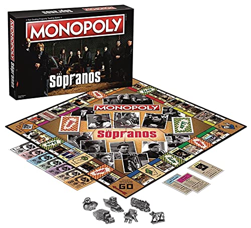 ܡɥ Ѹ ꥫ  Monopoly The Sopranos | Based on HBO Crime Drama ...