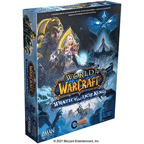 ボードゲーム 英語 アメリカ 海外ゲーム Pandemic World of Warcraft Wrath of The Lich King Strategy Game Cooperative Board Game for Adults and Teens Ages14 1-5 Players Avg. Playtime 45-60 Minutes Made bボードゲーム 英語 アメリカ 海外ゲーム