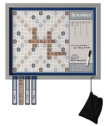 ボードゲーム 英語 アメリカ 海外ゲーム WS Game Company Scrabble Deluxe 2-in-1 Wall Edition with Dry Erase Message Boardボードゲーム 英語 アメリカ 海外ゲーム