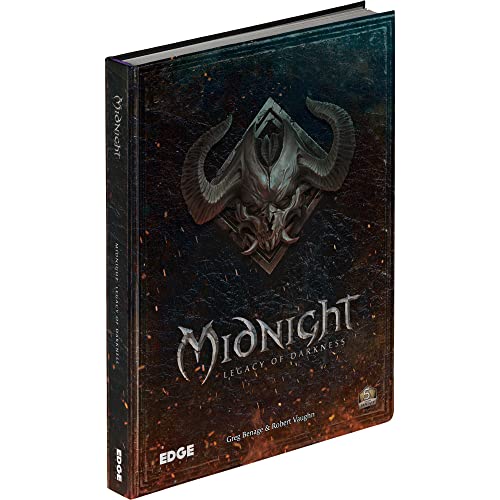 ボードゲーム 英語 アメリカ 海外ゲーム EDGE Studio Midnight Legacy of Darkness CORE RULEBOOK - Epic Role-Playing Adventure Agai..