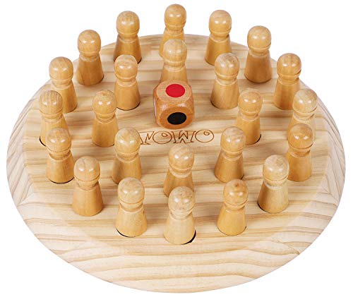 ボードゲーム 英語 アメリカ 海外ゲーム TOWO Wooden Memory Games for Children - Family Board Games for Kids and Adults -Wooden Mind Games for 3 Years Old- Wooden Educational Toysボードゲーム 英語 アメリカ 海外ゲーム