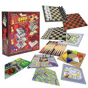 ボードゲーム 英語 アメリカ 海外ゲーム Gamie 10 in 1 Board Game Set, Travel-Friendly Family Board Game Set with Backgammon, Chinese Checkers, Snakes and Ladders, Game of The Goose, Sorry, Draught, Racing, Chess anボードゲーム 英語 アメリカ 海外ゲーム