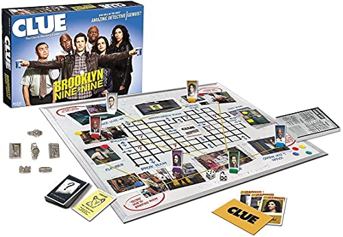 ボードゲーム 英語 アメリカ 海外ゲーム USAOPOLY CLUE Brooklyn Nine-Nine Collectible Clue Board Game Featuring Comedy TV Show Officially-Licensed Game About Brooklyn 039 s 99th Precinct Familiar Locations and Icoボードゲーム 英語 アメリカ 海外ゲーム