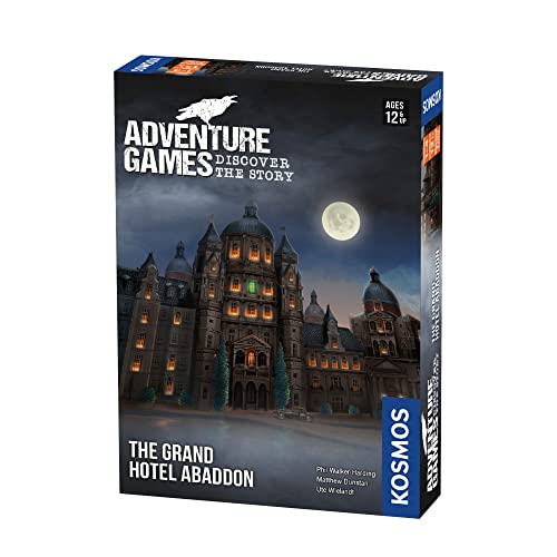 ボードゲーム 英語 アメリカ 海外ゲーム Adventure Games: The Grand Hotel Abaddon - A Kosmos Game from Thames Kosmos Collaborative, Replayable Storytelling Gaming Experience for 2 to 4 Players Ages 12 , Greyボードゲーム 英語 アメリカ 海外ゲーム