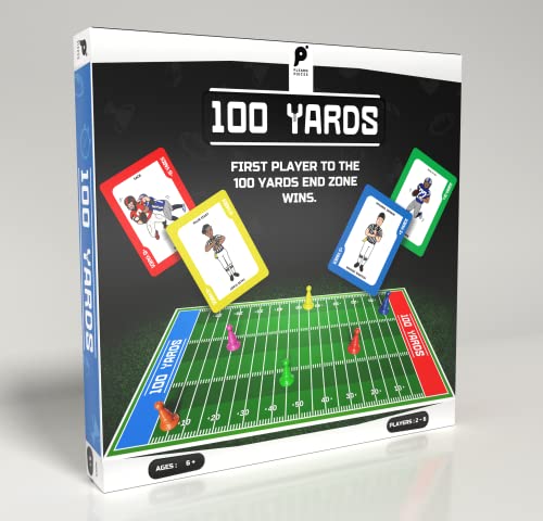 ボードゲーム 英語 アメリカ 海外ゲーム 100 Yards - Family Football Game Where Players Compete to be The First to The 100 Yards End Zoneボードゲーム 英語 アメリカ 海外ゲーム