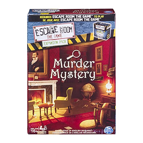 ボードゲーム 英語 アメリカ 海外ゲーム Spin Master Games - Escape Room Expansion Pack - Murder Mysteryボードゲーム 英語 アメリカ 海外ゲーム