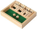ボードゲーム 英語 アメリカ 海外ゲーム Wooden 12# Shut The Box Game - Small Travel Set - Simple funny Family, party board gameボードゲーム 英語 アメリカ 海外ゲーム