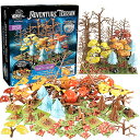 ボードゲーム 英語 アメリカ 海外ゲーム Monster Adventure Terrain 91Pc Fall Foliage Painted Forest Tree Set 3D Modular, Stackable Tabletop World Builder- Use Alone or w/Other Sets-Compatible with DND Dungeons Dragoボードゲーム 英語 アメリカ 海外ゲーム