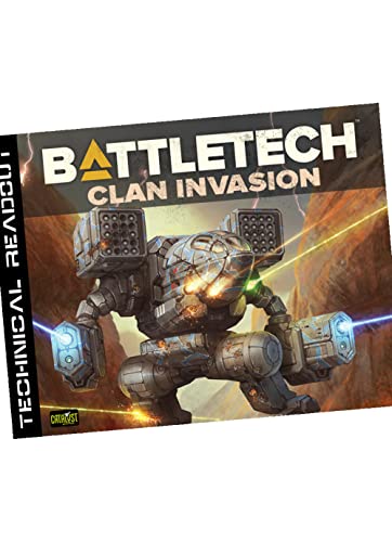 ボードゲーム 英語 アメリカ 海外ゲーム Catalyst Game Labs Battletech Technical Readout Clan Invasionボードゲーム 英語 アメリカ 海外ゲーム