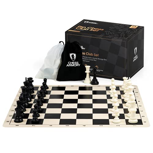 ボードゲーム 英語 アメリカ 海外ゲーム Chess Armory Deluxe Large Triple Weighted Tournament Chess Set with a Silicone 20